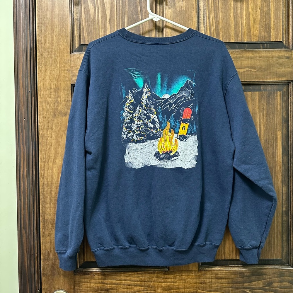 Sanap Navy Blue Sweatshirtrt